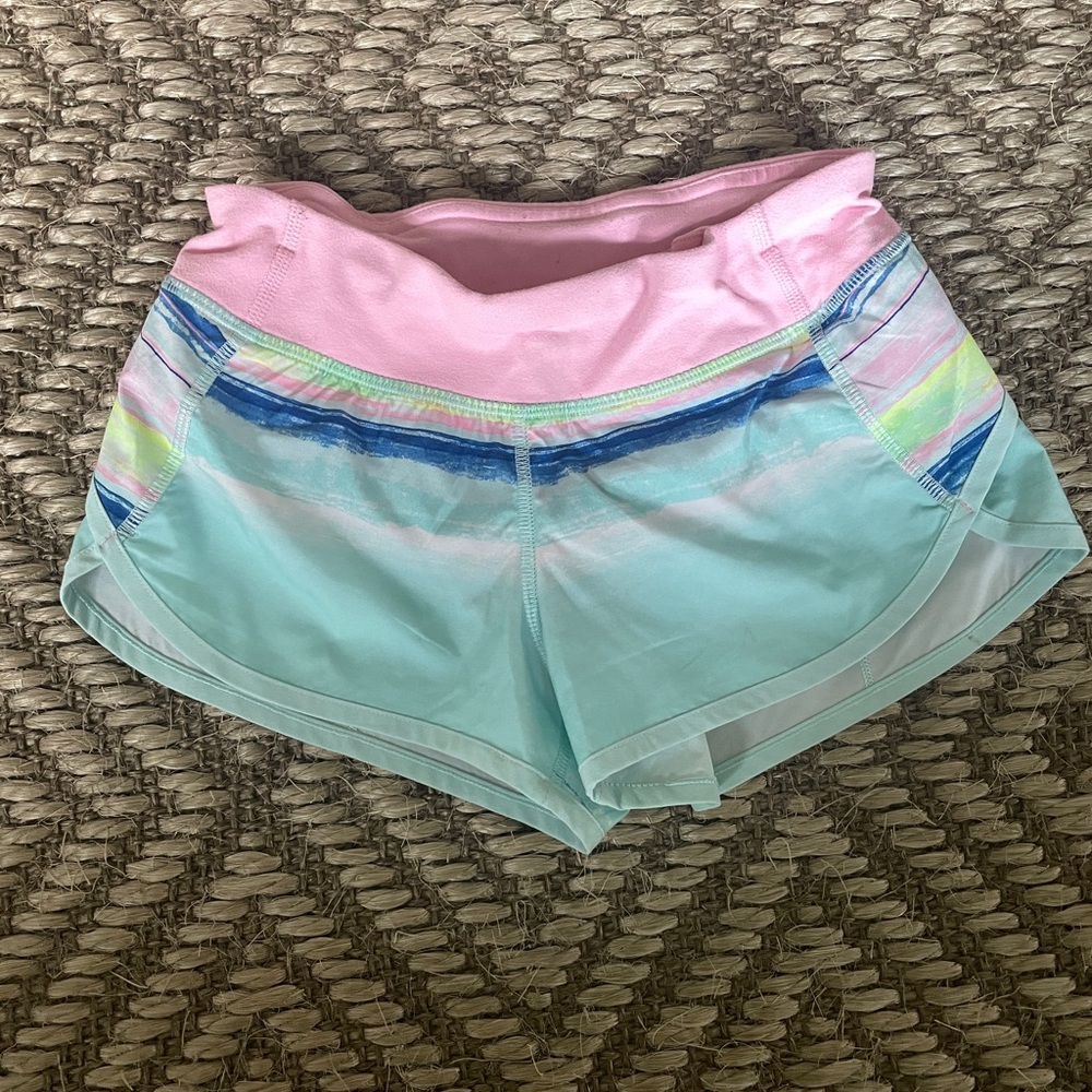 Ivivva Girls Multicolor Athletic Shorts